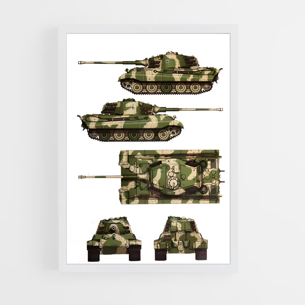 ap-tiger ii-2 cadre Blanc