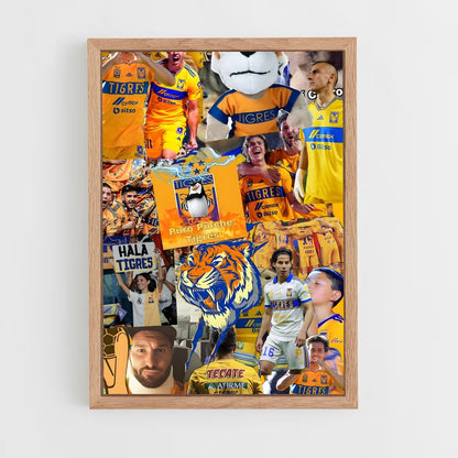 ap-tigres uanl-1 cadre Bois clair