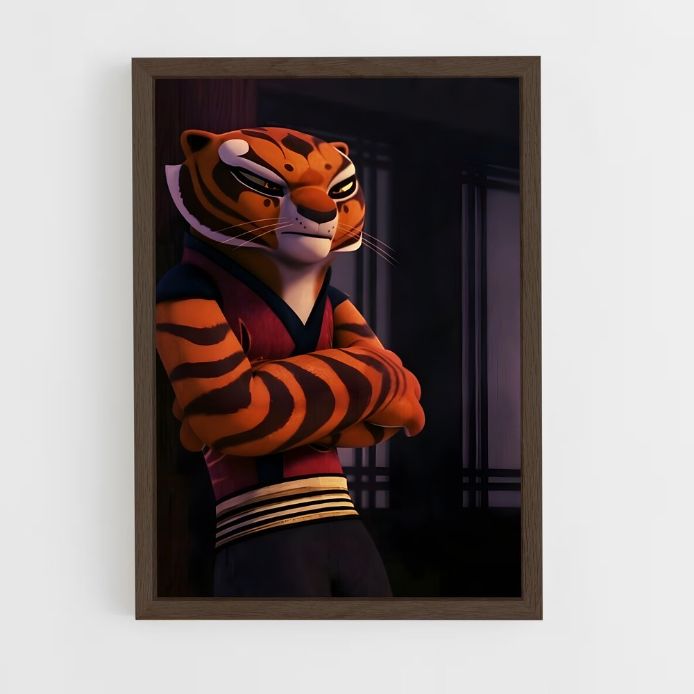 ap-tigress-1 cadre Bois foncé