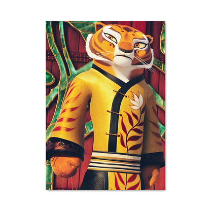 Poster Tigresse de Kung Fu