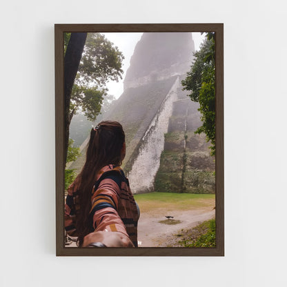 ap-tikal-7 cadre Bois foncé