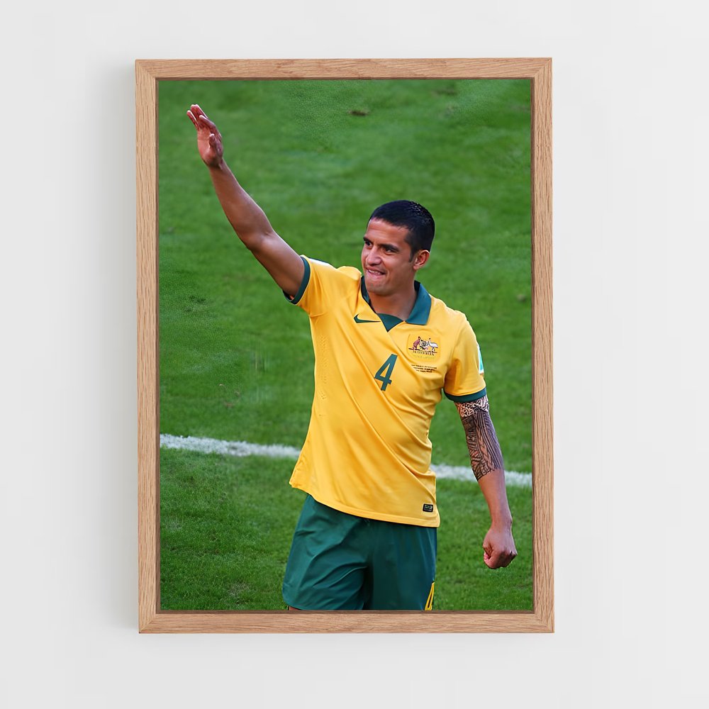 ap-tim cahill-1 cadre Bois clair