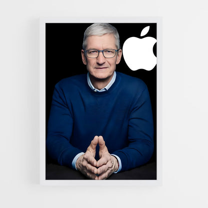 ap-tim cook-1 cadre Blanc