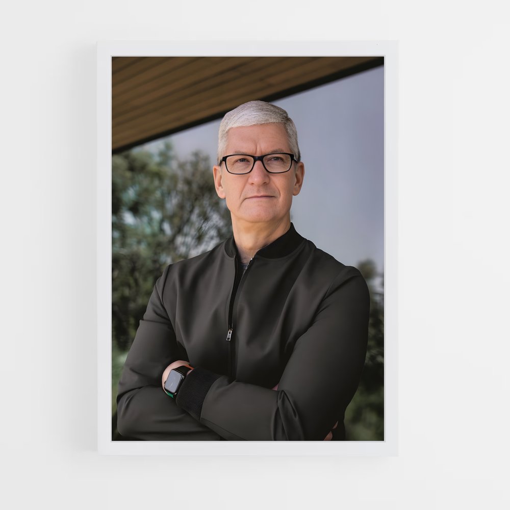 ap-tim cook-2 cadre Blanc