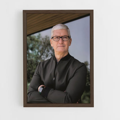 ap-tim cook-2 cadre Bois foncé