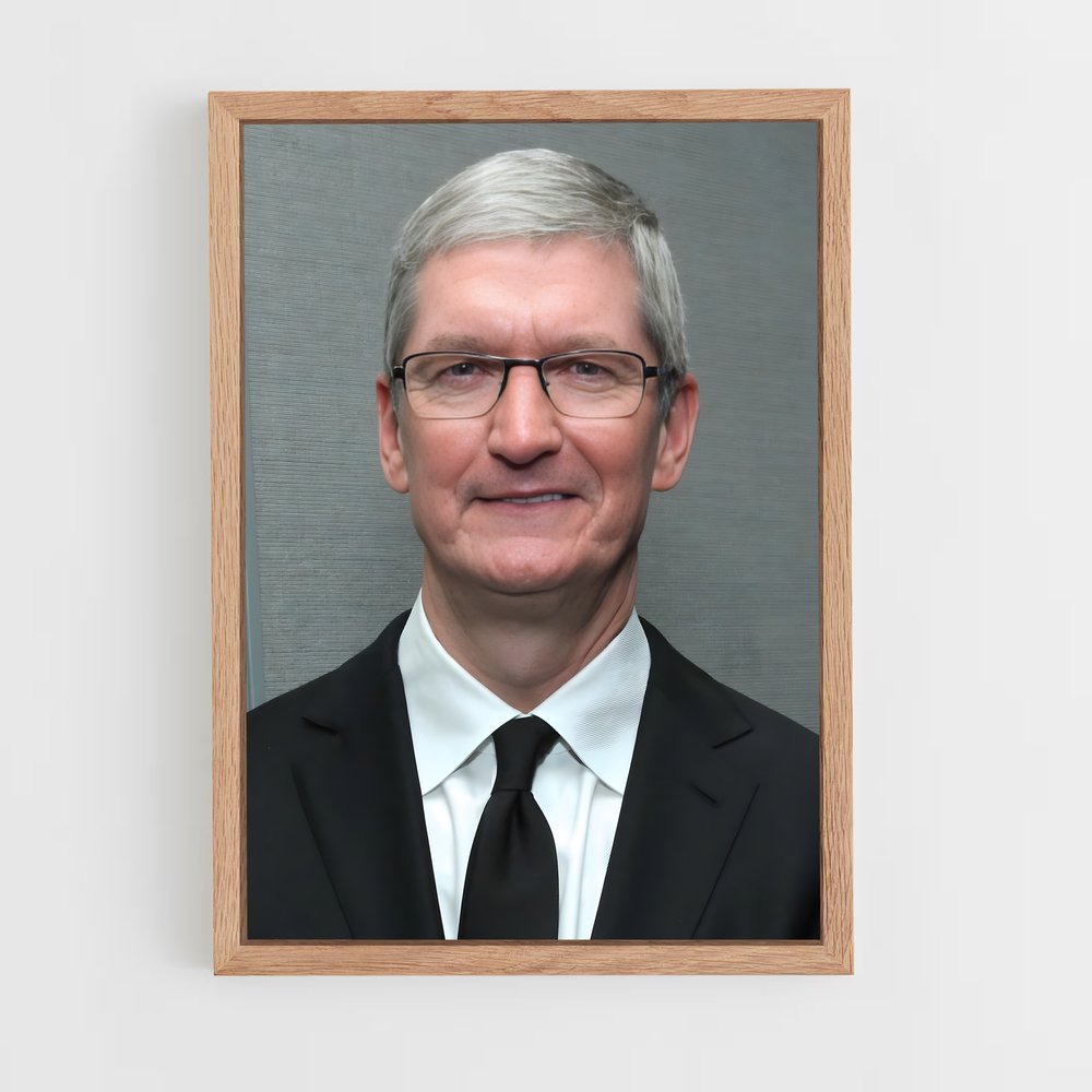 ap-tim cook-5 cadre Bois clair