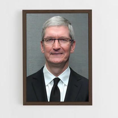 ap-tim cook-5 cadre Bois foncé
