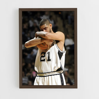 ap-tim duncan-3 cadre Bois foncé