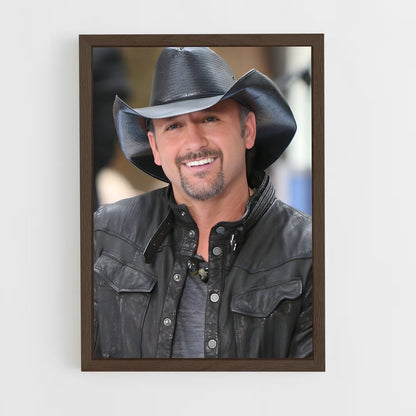 ap-tim mcgraw-1 cadre Bois foncé