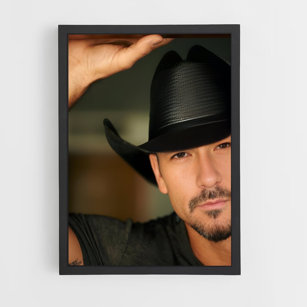 ap-tim mcgraw-10 cadre Noir
