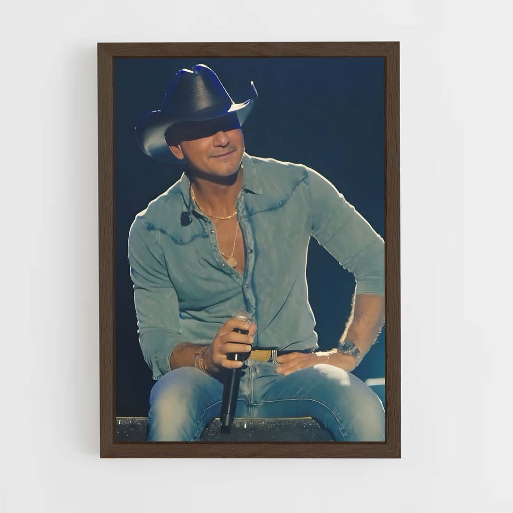 ap-tim mcgraw-2 cadre Bois foncé