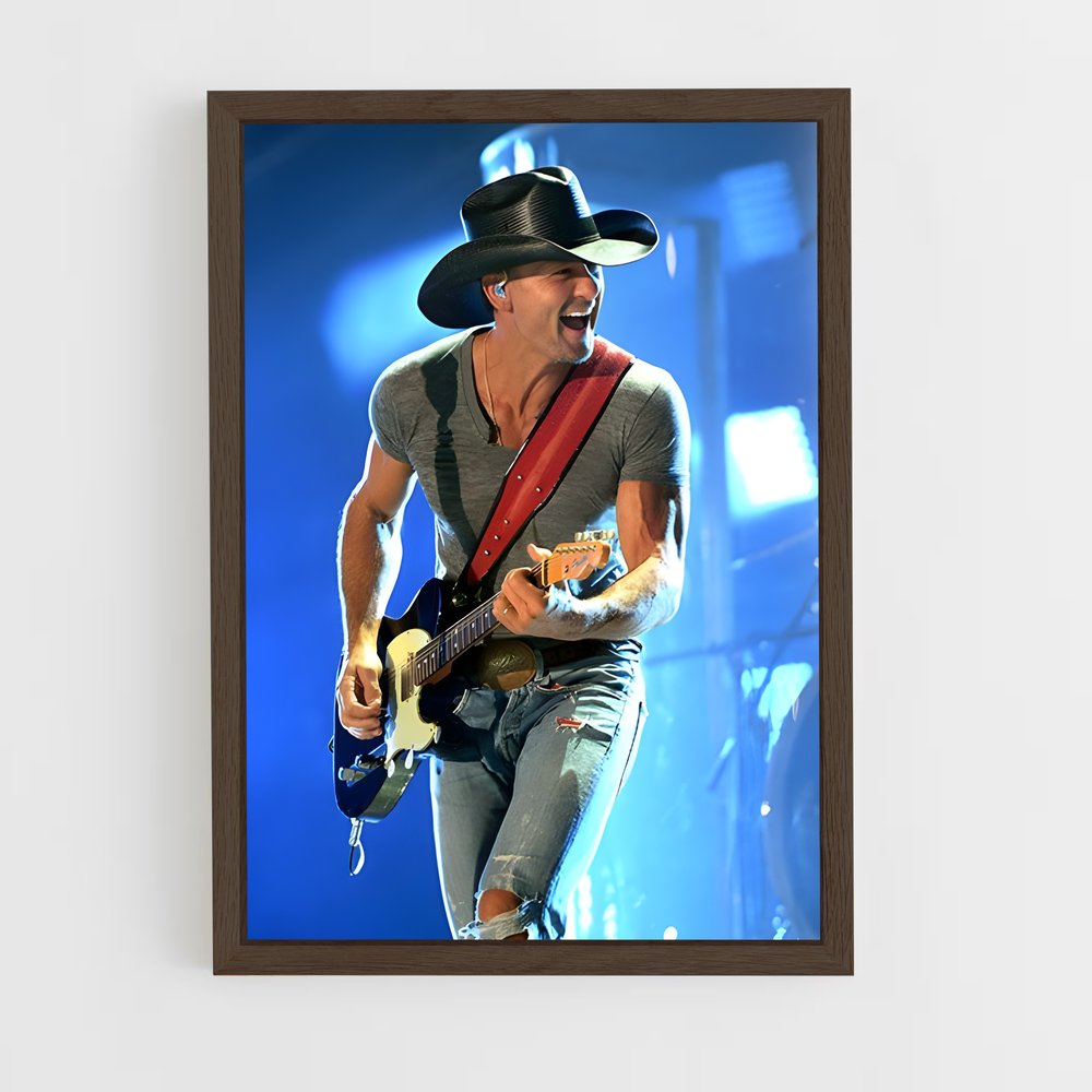 ap-tim mcgraw-3 cadre Bois foncé
