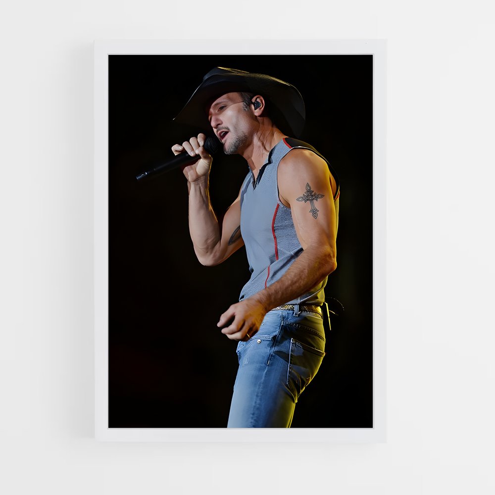 ap-tim mcgraw-4 cadre Blanc
