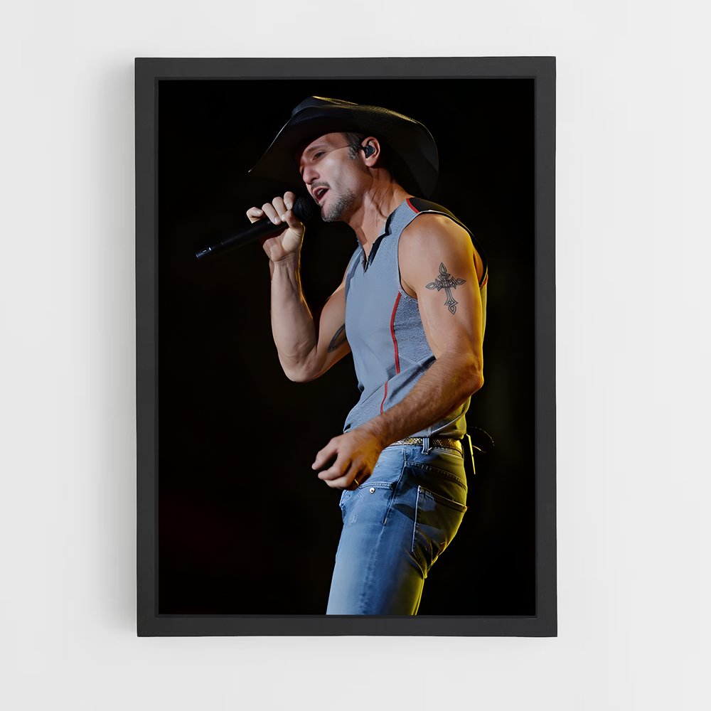 ap-tim mcgraw-4 cadre Noir