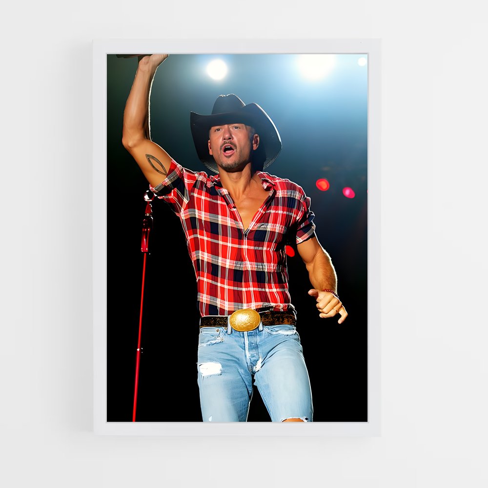 ap-tim mcgraw-5 cadre Blanc
