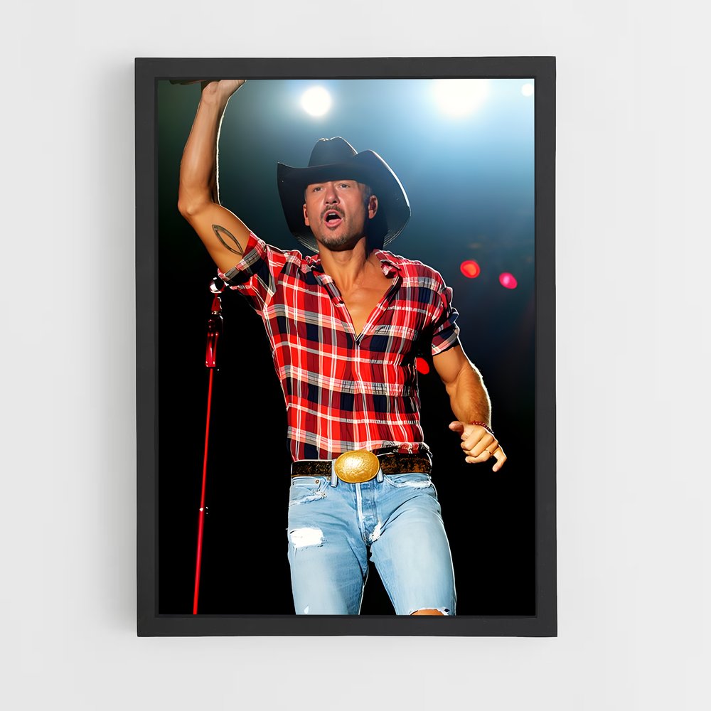 ap-tim mcgraw-5 cadre Noir