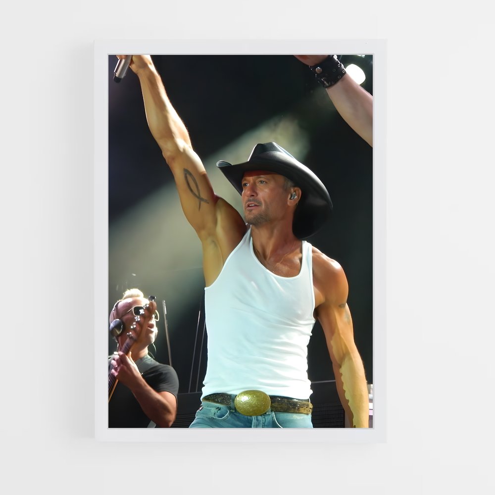 ap-tim mcgraw-6 cadre Blanc