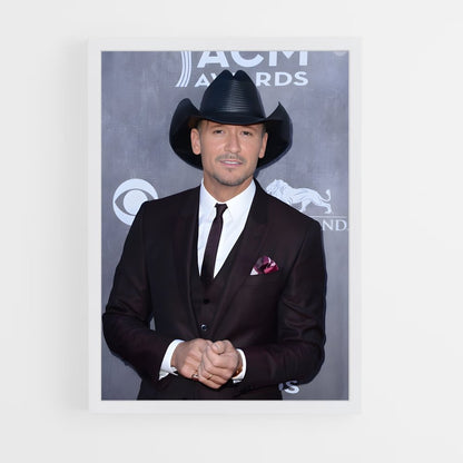 ap-tim mcgraw-7 cadre Blanc