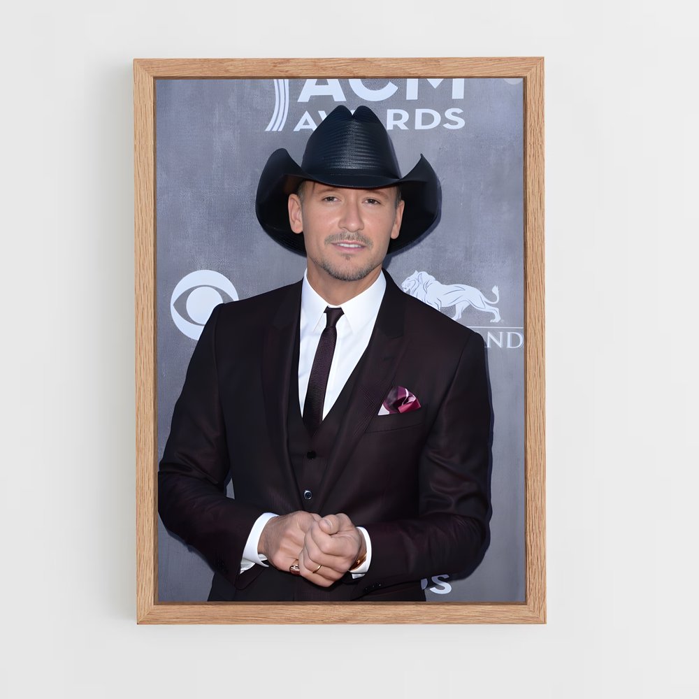 ap-tim mcgraw-7 cadre Bois clair