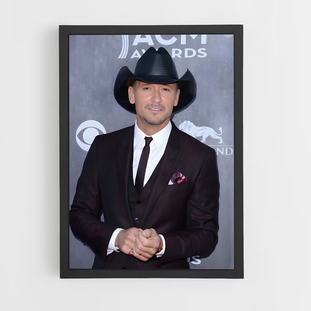 ap-tim mcgraw-7 cadre Noir