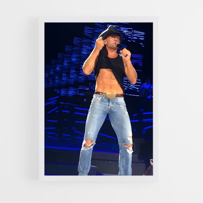 ap-tim mcgraw-9 cadre Blanc