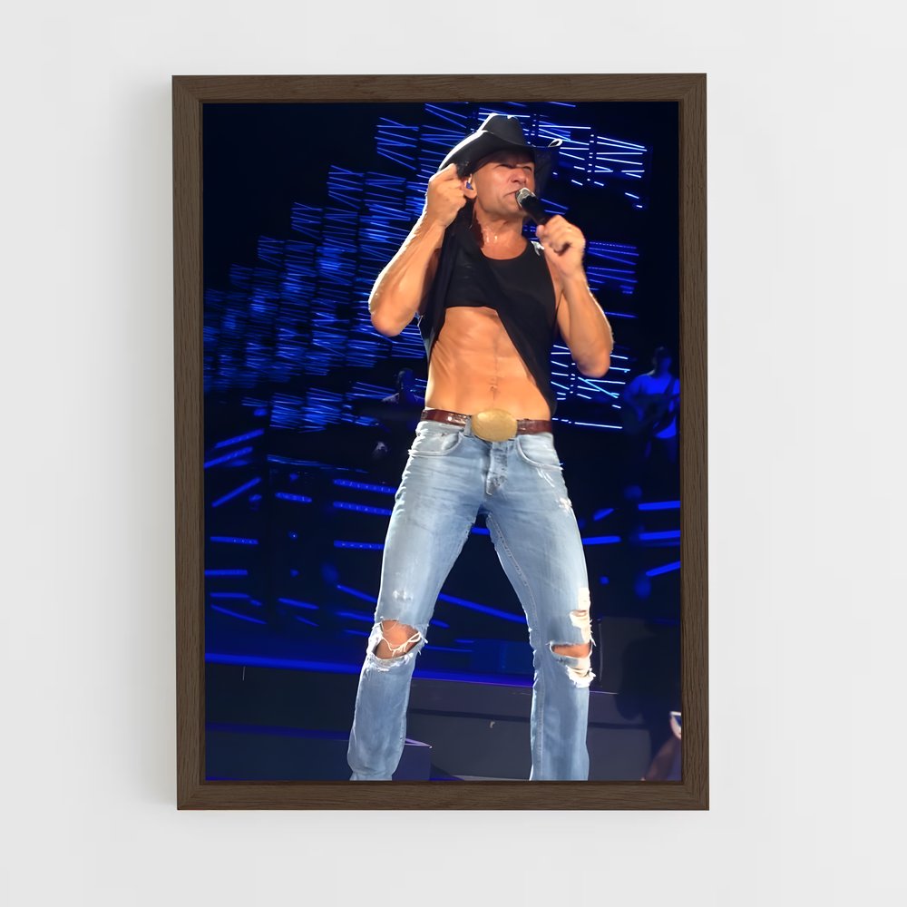 ap-tim mcgraw-9 cadre Bois foncé