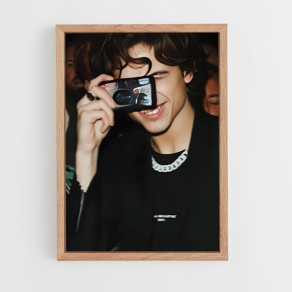 ap-timothee chalamet-6 cadre Bois clair