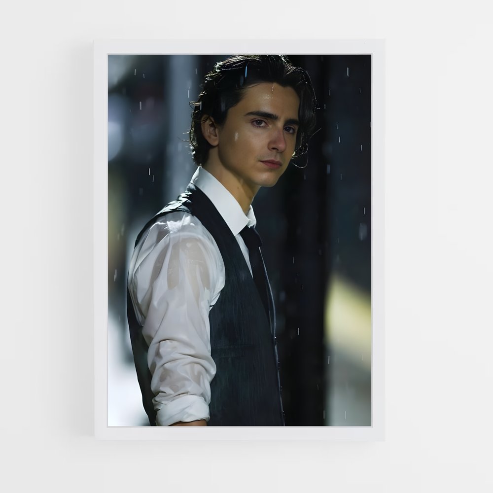 ap-timothee chalamet-8 cadre Blanc