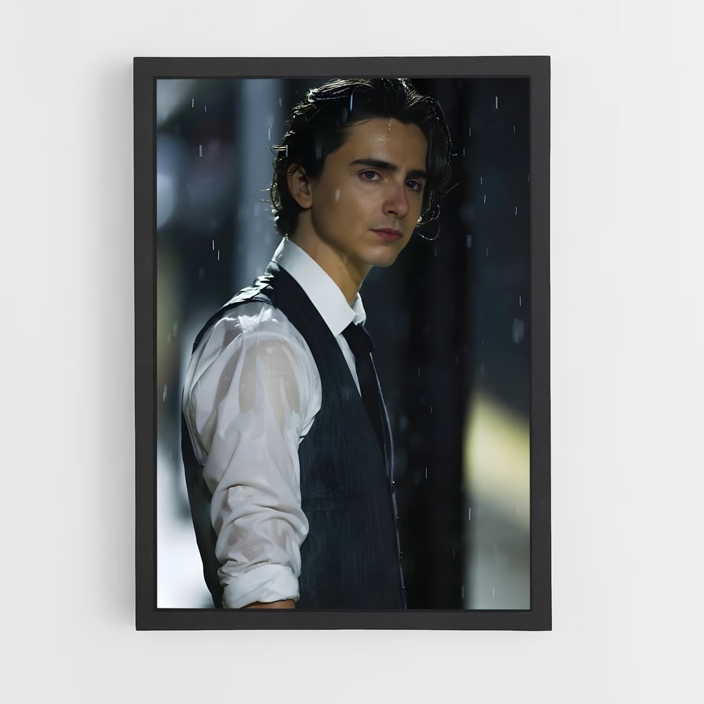 ap-timothee chalamet-8 cadre Noir