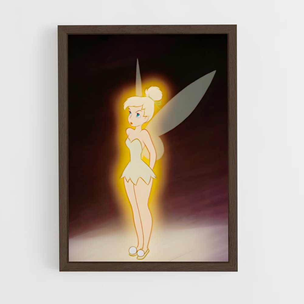 ap-tinker bell-2 cadre Bois foncé
