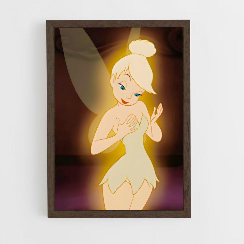 ap-tinker bell-4 cadre Bois foncé