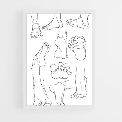ap-toe-1 cadre Blanc