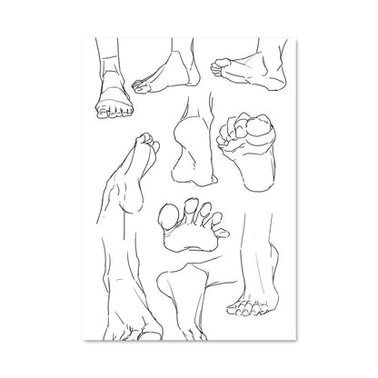 Poster Toe 17492
