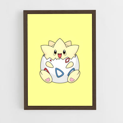ap-togepi-2 cadre Bois foncé