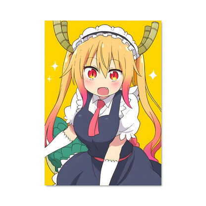 Poster Horned Schoolgirl