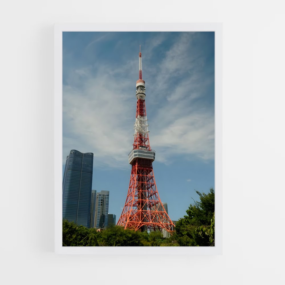 ap-tokyo tower-11 cadre Blanc