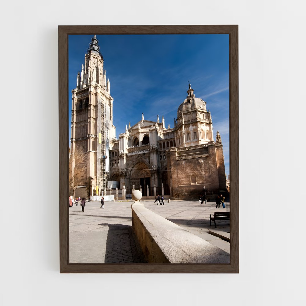 ap-toledo cathedral-2 cadre Bois foncé