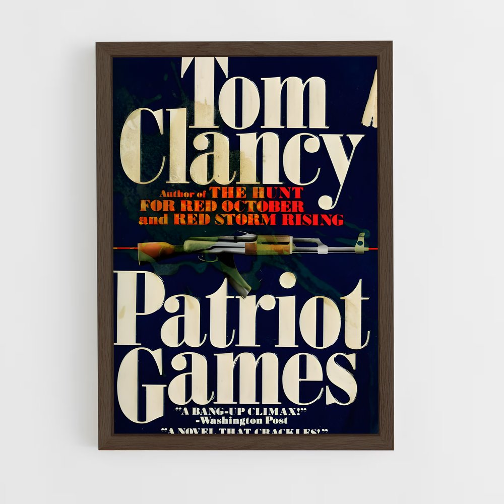 ap-tom clancy-2 cadre Bois foncé