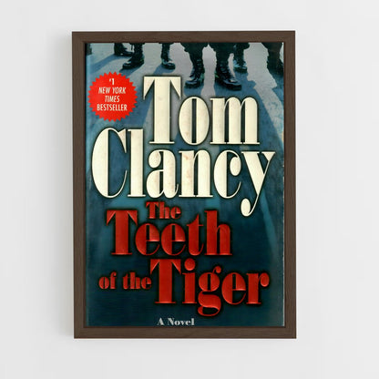 ap-tom clancy-3 cadre Bois foncé