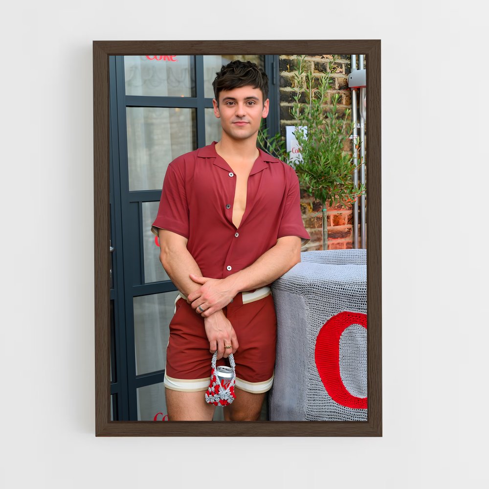 ap-tom daley-2 cadre Bois foncé