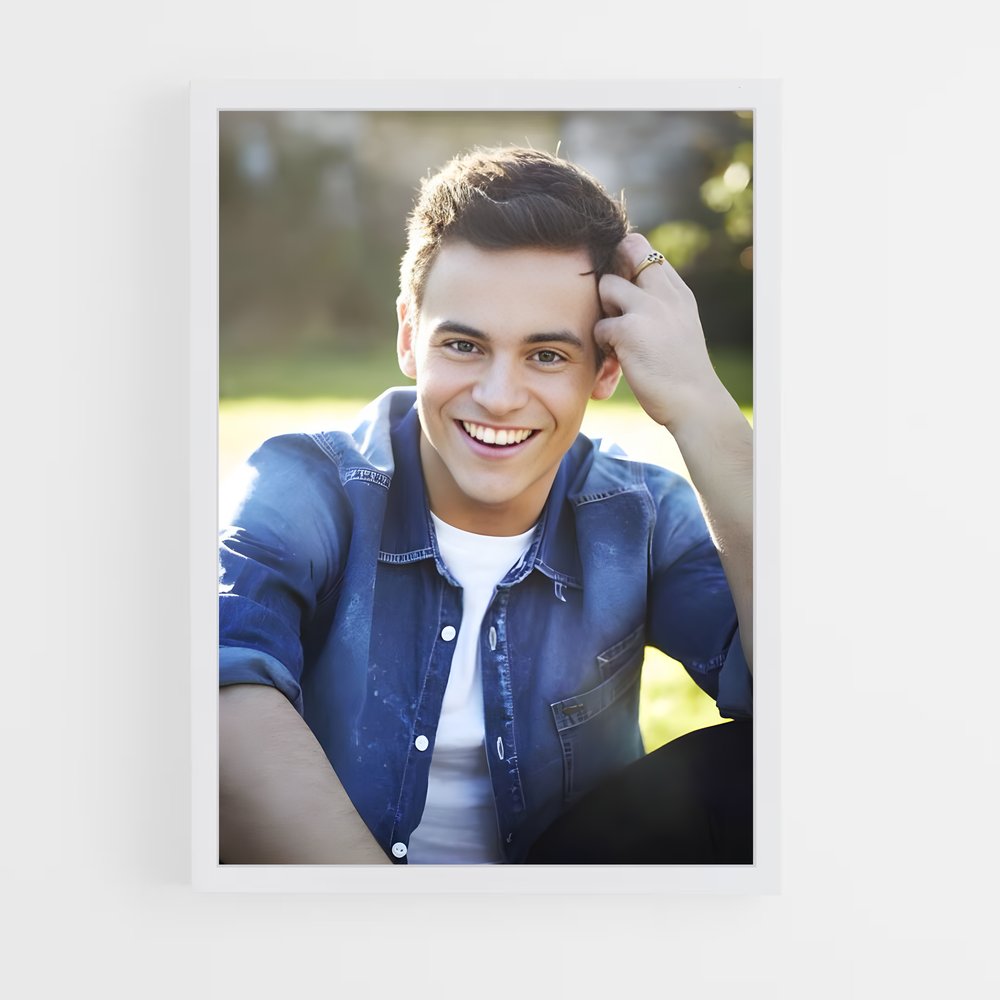 ap-tom daley-5 cadre Blanc