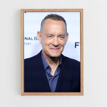 ap-tom hanks-1 cadre Bois clair