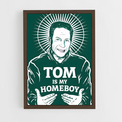 ap-tom izzo-3 cadre Bois foncé