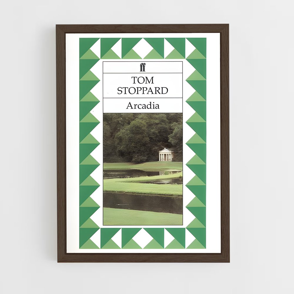 ap-tom stoppard-4 cadre Bois foncé