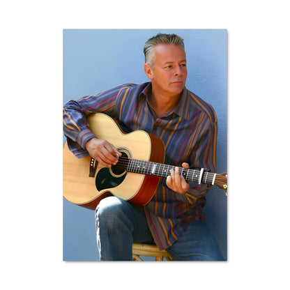 Poster Guitariste Émotionnel