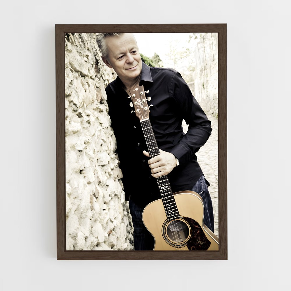 ap-tommy emmanuel-2 cadre Bois foncé