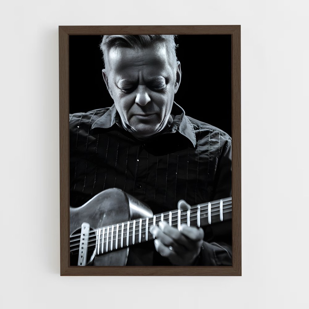 ap-tommy emmanuel-4 cadre Bois foncé