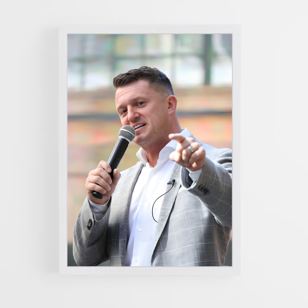 ap-tommy robinson-1 cadre Blanc