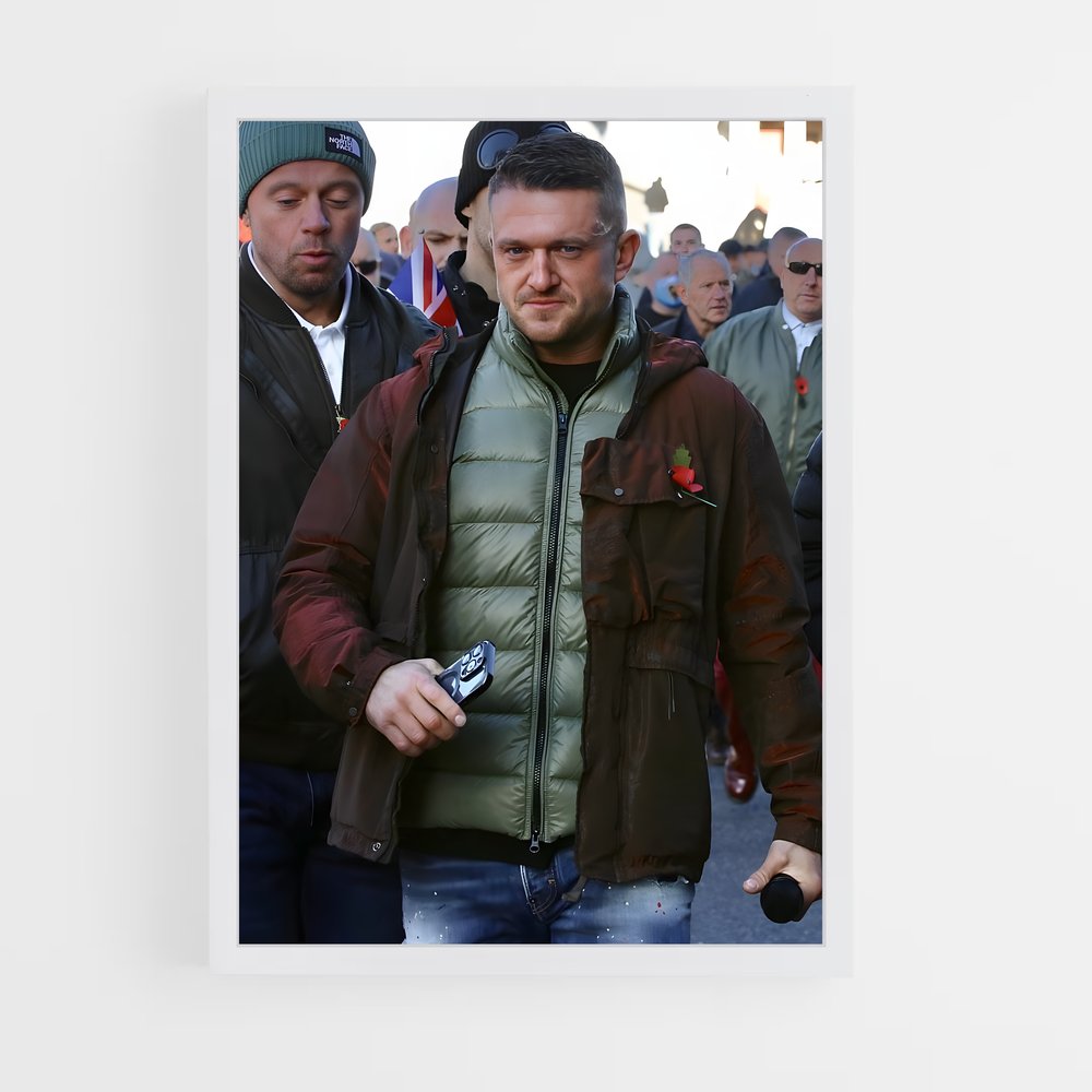 ap-tommy robinson-2 cadre Blanc