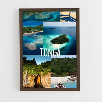 ap-tonga-1 cadre Bois foncé